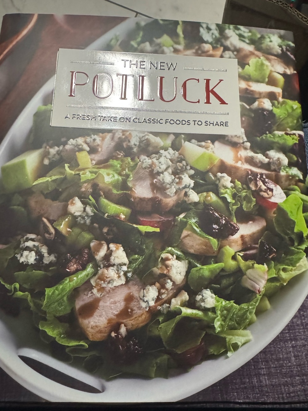 The New Potluck Cookbook - Green Cover